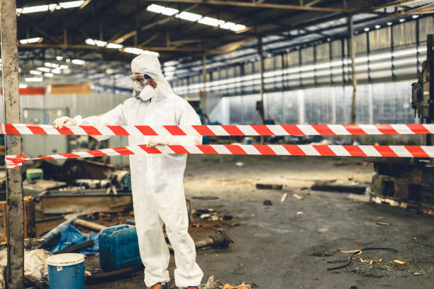 Professional Biohazard technician working in Hixson, TN